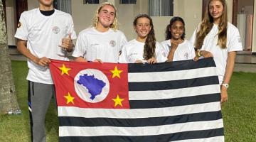 Equipe santista de surfe de base. #Paratodosverem