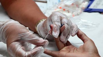 Policlínica de Santos realiza testes rápidos de HIV e Sífilis