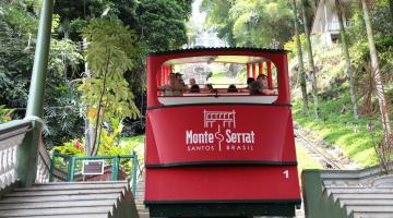 O Bondinho do Monte Serrat. #Paratodosverem