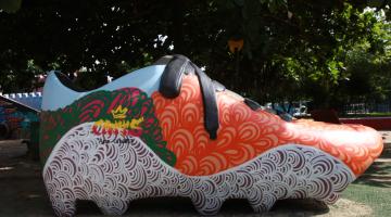 Com cores e grafite, projeto Luann Vive conclui  revitalização do playground do Rebouças