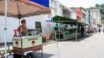 barracas e ambulante na feira #paratodosverem 