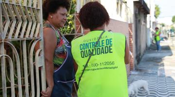 Munícipes recebem avisos de obras e avaliam serviços. Assista a vídeo