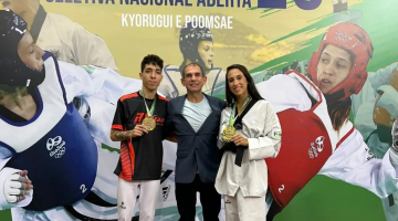 Lutadores de Santos garantem vaga no Mundial de Taekwondo no Azerbaijão