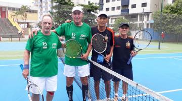 Jogos do Idoso: Santos conquista título no tênis 