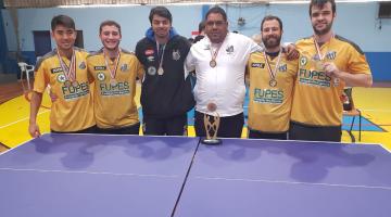 Tênis de mesa masculino e handebol feminino são campeões nos Jogos Regionais  