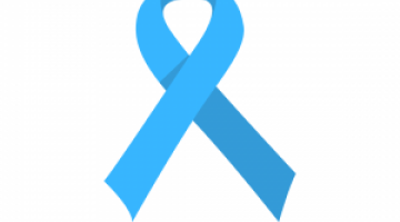 fita azul símbolo da campanha #paratodosverem 