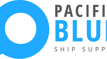 Logo tipo da pacific blue