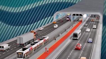 persepctiva do túnel quando estiver pronto #paratodosverem