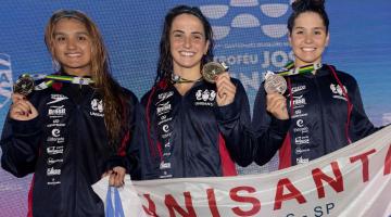 Nadadoras da Unisanta. #Paratodosverem