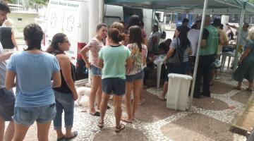 Mais de 7 mil santistas são imunizados contra o sarampo em dia de mobilização