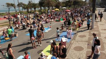 População participa do Vem pra Orla. #Pratodosverem