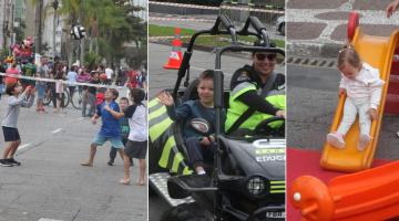 Santistas e turistas não desanimam com tempo nublado e curtem segunda semana do projeto ‘Vem pra Orla’