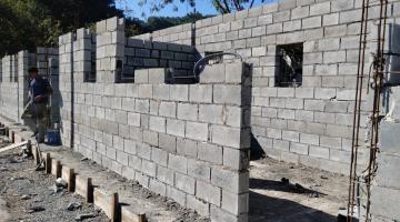 vestiários em obras #paratodosverem