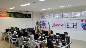 Vila Tech nas Vilas Criativas. #Paratodosverem