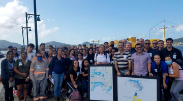 Estão abertas inscrições para visitação ao canal do Porto de Santos