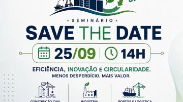 Seminário em Santos debate inovação e economia circular na construção civil, indústria e setor portuário