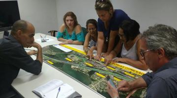 Moradores do Piratininga conhecem projeto da entrada da Cidade