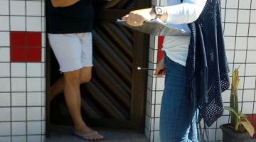 Ouvidoria informa moradores sobre vistoria em imóveis do Santa Maria