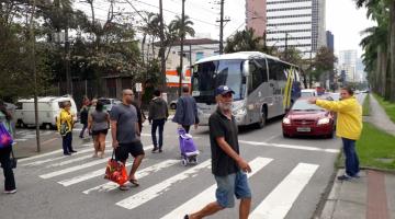 Dia do Pedestre é marcado por mais uma ação do Faixa Viva 