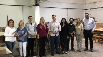 Representantes de Santa Isabel conhecem Ecofábrica Criativa