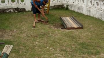 Praça do Caruara recebe melhorias