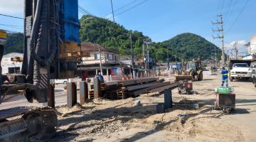 Obras do viaduto da entrada da Cidade são intensificadas  