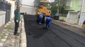 Rua Abraão Maluhy já tem novo asfalto