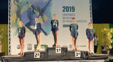 Santista conquista o título brasileiro de patinação