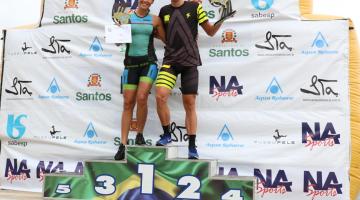 Confira os vencedores da primeira etapa do 29º Troféu Brasil de Triathlon, realizada em Santos