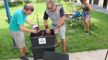 Santos amplia atividades de compostagem e prepara pátio para resíduos orgânicos