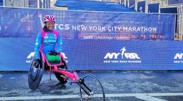 Com marca histórica, atleta santista fica em sexto lugar na Maratona de Nova York