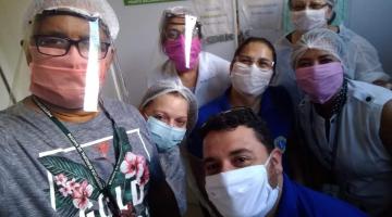 Doações protegem equipes e pacientes da covid-19 em Santos
