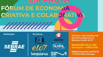 Fórum de economia criativa debate inovação para empreendedores de Santos