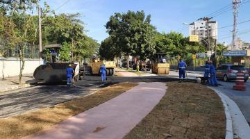 Nova ciclovia da Ponta da Praia de Santos está concretada