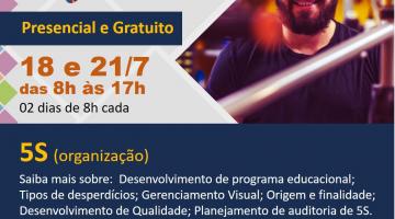 Curso gratuito ensina santistas sobre metodologia empresarial 5S