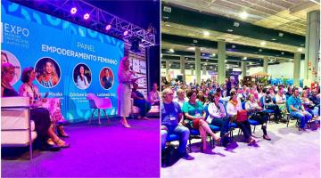 Expo em Santos: painel propõe empoderamento feminino para todo tipo de mulher