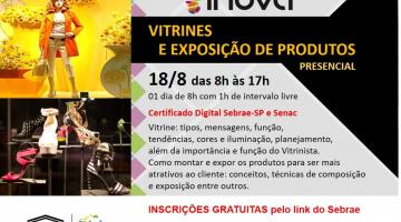 Vila Criativa de Santos ainda tem vagas gratuitas para curso de montagem de vitrines