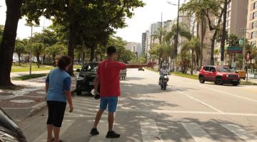 Comportamento do pedestre no trânsito é tema de palestra em Santos