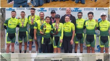 Vôlei, ciclismo e caratê de Santos brilham nos Regionais