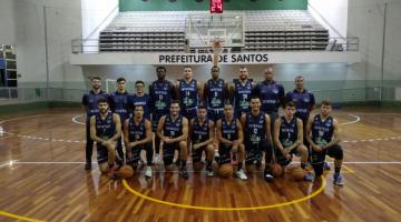 Equipe santista de basquete segue invicta no Campeonato Paulista