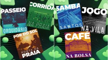 Santos lança 15 playlists com músicas para curtir o dia a dia na Cidade