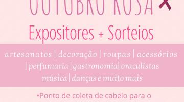 Bazar Solidário em Santos conscientiza sobre o câncer de mama e a saúde da mulher