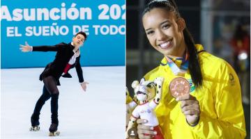 Patinador e carateca de Santos conquistam medalhas nos Jogos Sul-Americanos