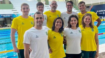 Natação de Santos conquista 19 medalhas nos Jogos Sul-Americanos no Paraguai