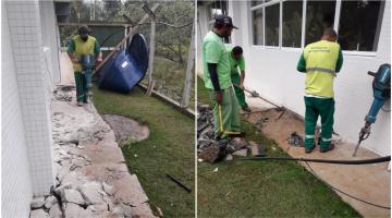 Escola na área continental de Santos terá mais autonomia no abastecimento de água 