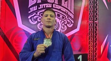 Lutador de Santos conquista duas medalhas no São Paulo Open de Jiu-Jitsu