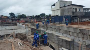 Retrospectiva: Santos agiliza obras de drenagem e projeta remodelação em via na Zona Noroeste 