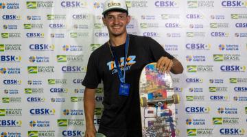 Atleta de Santos disputa a maior competição amadora de skate mundial nos EUA