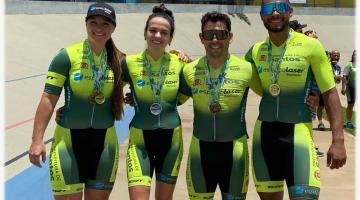 Ciclistas de Santos faturam dez medalhas na Taça Brasil