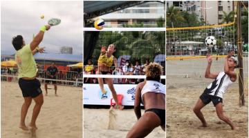 Evento esportivo inédito na praia faz parte das comemorações de aniversário de Santos